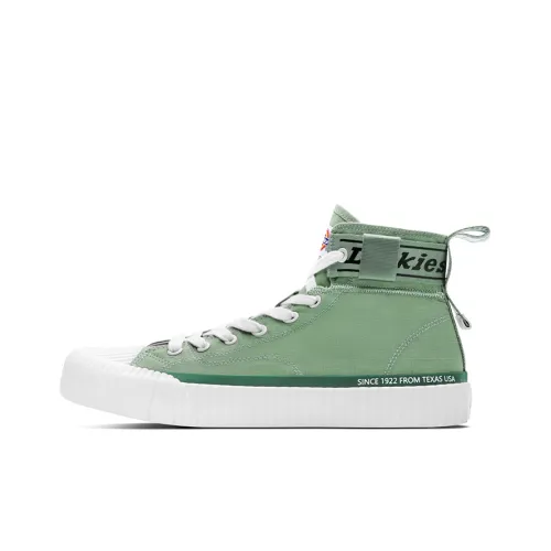 Dickies Canvas Shoes Men High-Top Light Green