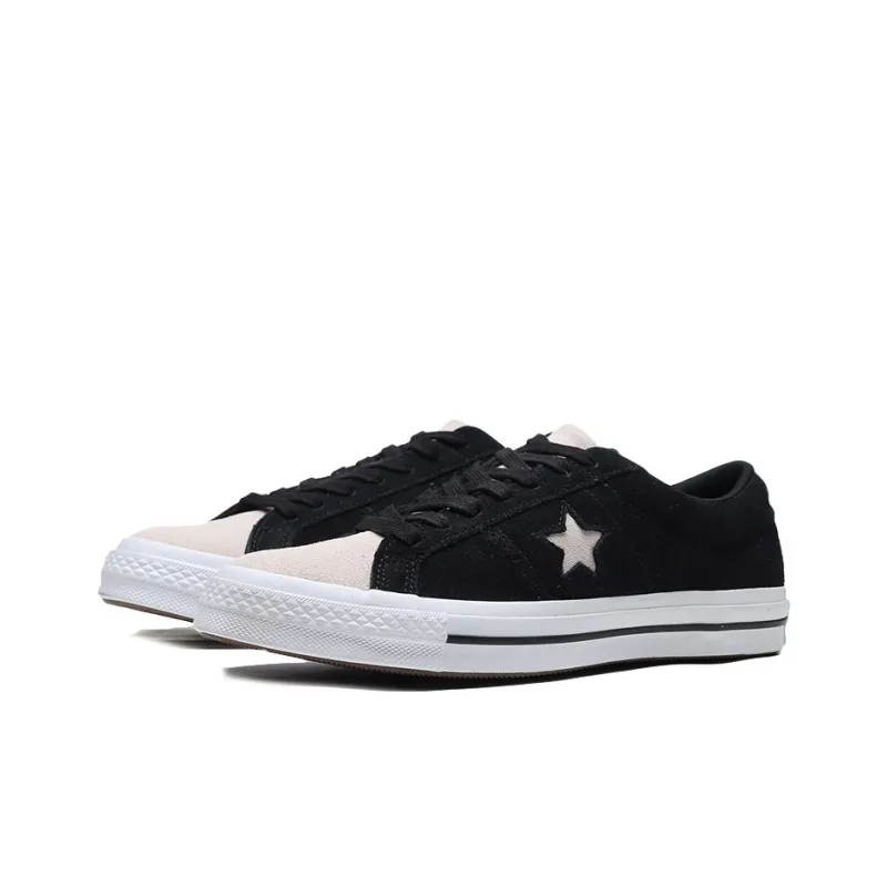 Converse One Star Black White-2
