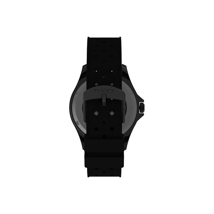 TIMEX ATLANTIS Collection Wrist Watch Automatic Mechanical Movement Fabric Strap 41 Black Dial Men's Watches TW2U99900-2