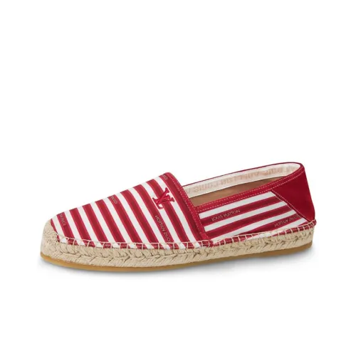 LOUIS VUITTON Bidart Men's Casual Shoes Men Low-Top Red/White