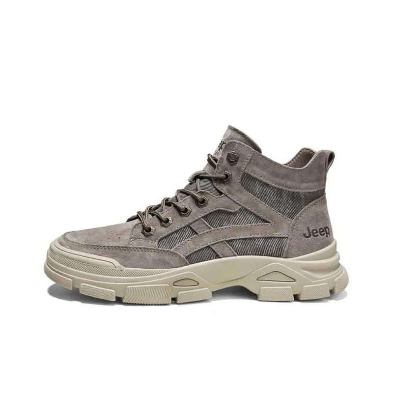 Jeep Outdoor Boots Men Space Gray-0