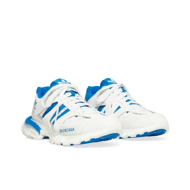 Adidas Originals X Balenciaga 23FW Track Forum Sneakers 'Grey Royal Blue' Women's-2