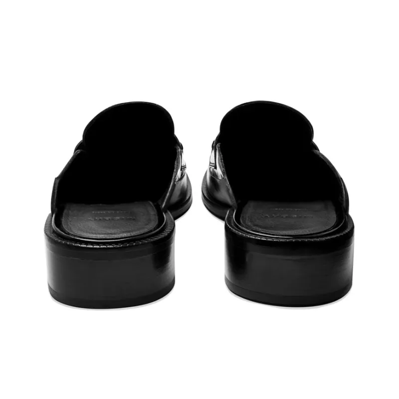 Misbhv Brutalist Slip on Leather Loafers Women's-4