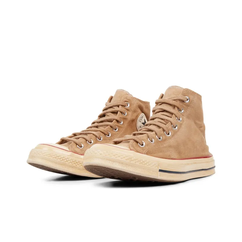 Converse 1970s Non slip Lightweight High Top Canvas Shoes Unisex Coffee-2