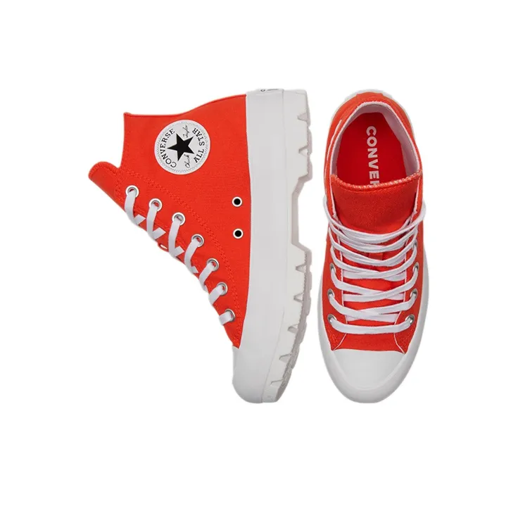 Converse Chuck Taylor All Star Lugged Orange/Red Women's-3
