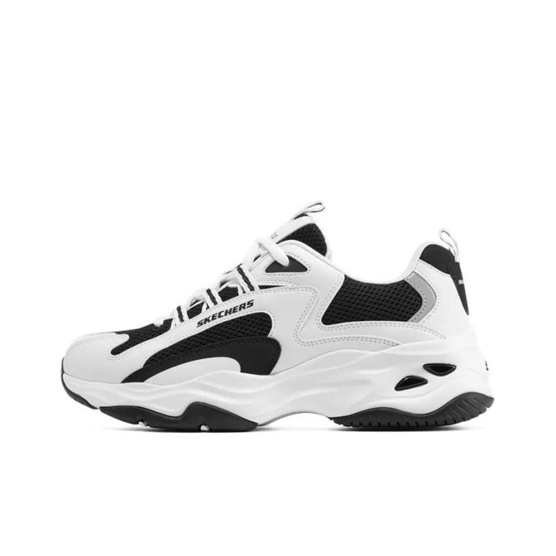 Skechers Dlites 4.0 'White Black' Women's-0