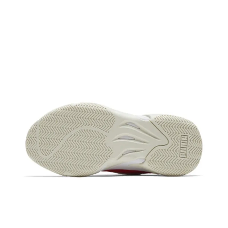 PUMA Storm Street Trainers 'White Red'-4