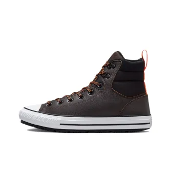 Converse Chuck Taylor All Star Anti-Slip And Wear-Resistant Water-Resistant High-Top Canvas Shoes Unisex Black Brown