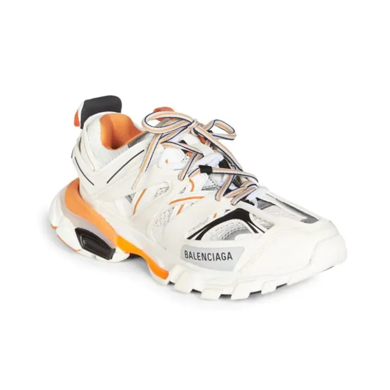 Balenciaga Track Sneaker 'White Orange' Women's-1