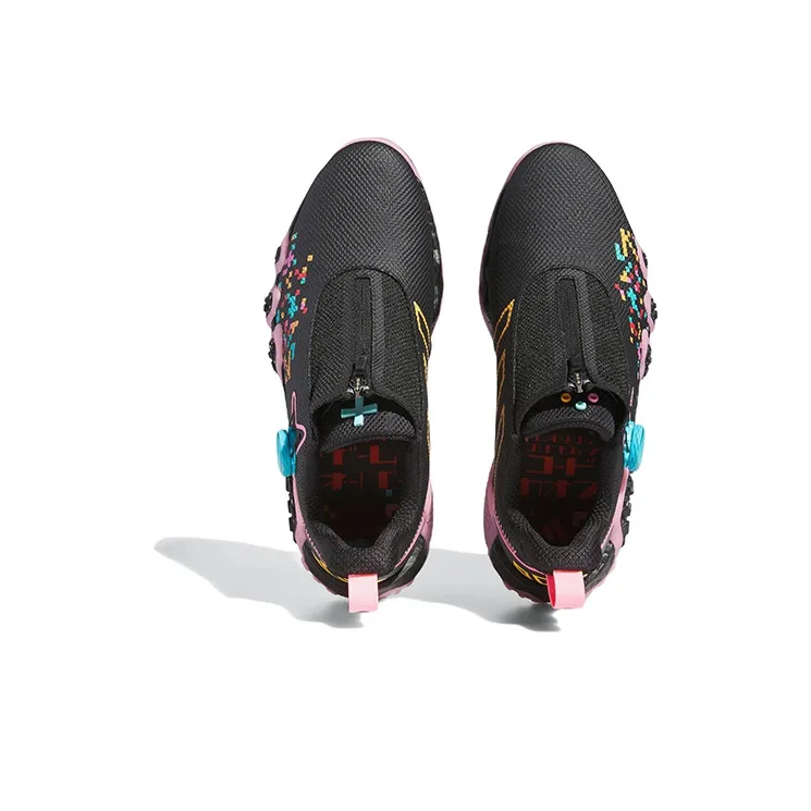 Adidas Codechaos 22 Boa Boost Golf Shoes 'Black Beam Pink'-4