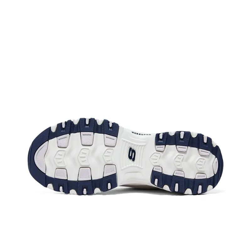 Skechers D'lites 1.0 Sneakers 'Purple White Blue' Women's-5