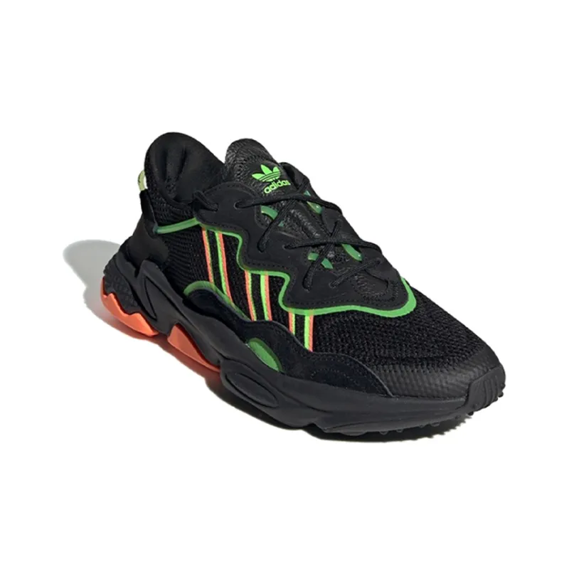 Adidas Ozweego Black Orange Green-2