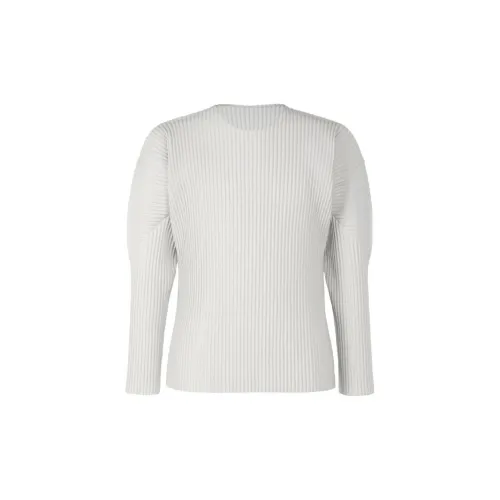 ISSEY MIYAKE Sweaters Men Light Gray