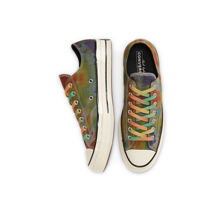 Converse Chuck Taylor All Star 70 Ox Tie Dye Plaid US M 8