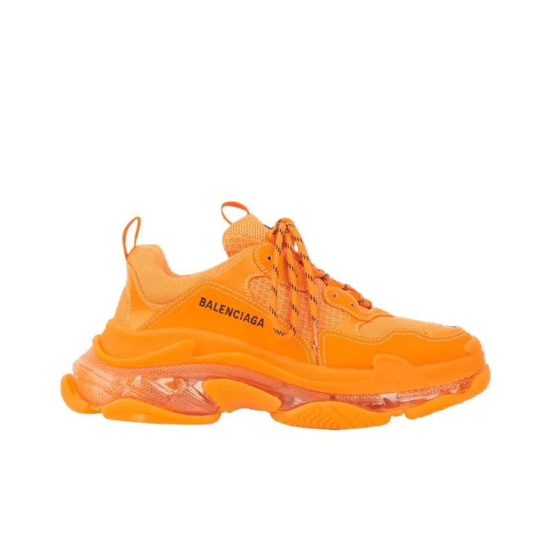 Balenciaga Triple S Clear Sole Orange Women's-1