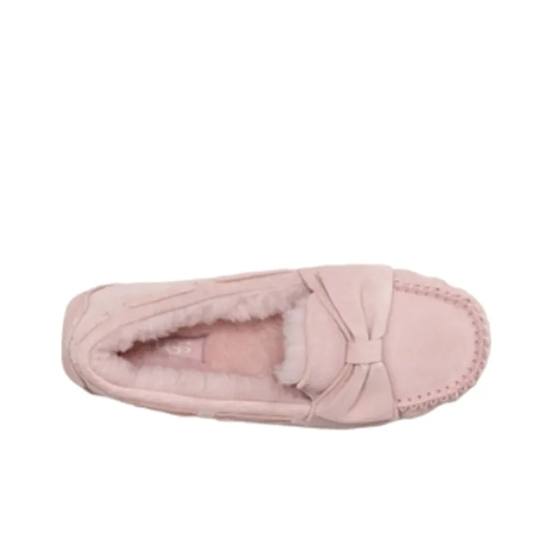 UGG Dakota Suede Bow Slipper 'Pink Crystal' Women's-3