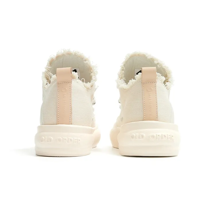 OLD ORDER Canvas 003 Canvas Shoes Unisex White-3