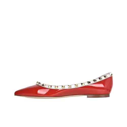 Valentino GARAVANI Casual Single Shoes Women's Red