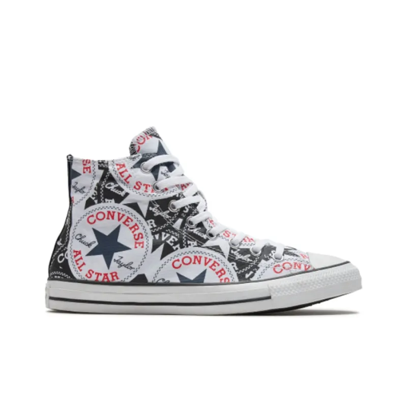 Converse Chuck Taylor All Star 'Black White Red'-1