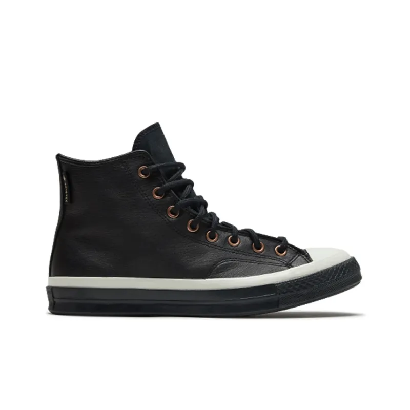 Converse Chuck 70 Hi 'Black Leather White'-1