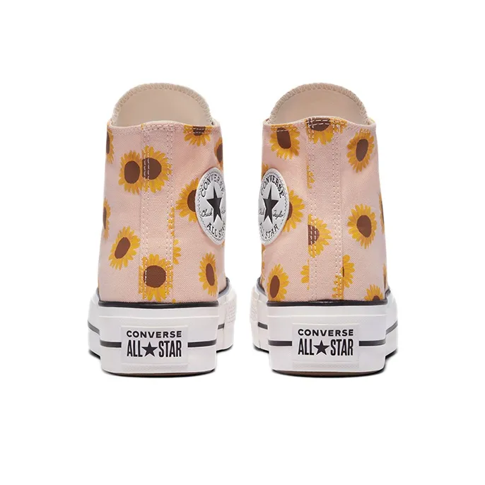 Converse Women's Chuck Taylor All Star Lift High 'Summer Spirit Sunflower Season' Women's-4