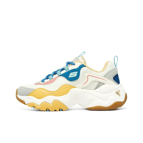 Skechers D'Lites 3.0 'White Blue Yellow' Women's