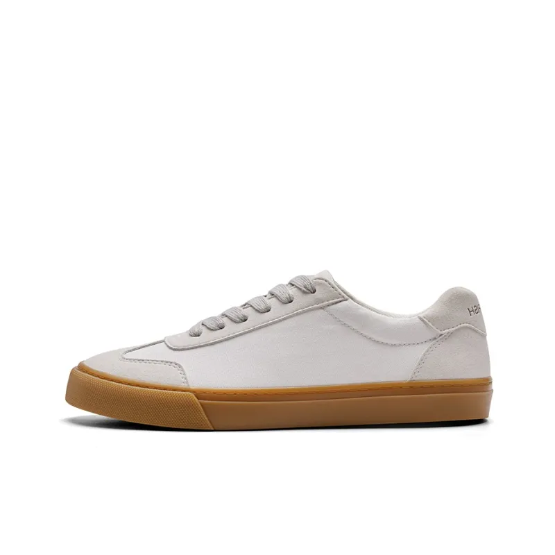 Rockfish Canvas Shoes Women's Low Top White/Caramel-0
