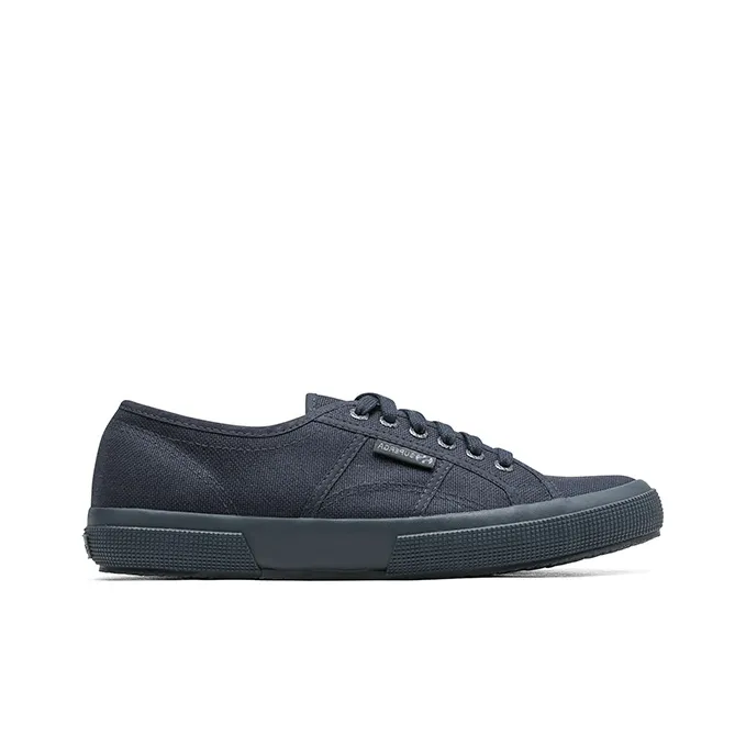 SUPERGA Low-Top Canvas Shoes Unisex Navy Blue-1