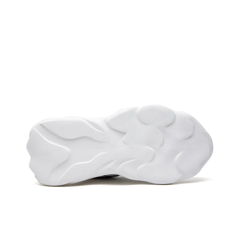 Anthony Miles Chunky Sneakers Men Low Top White-4