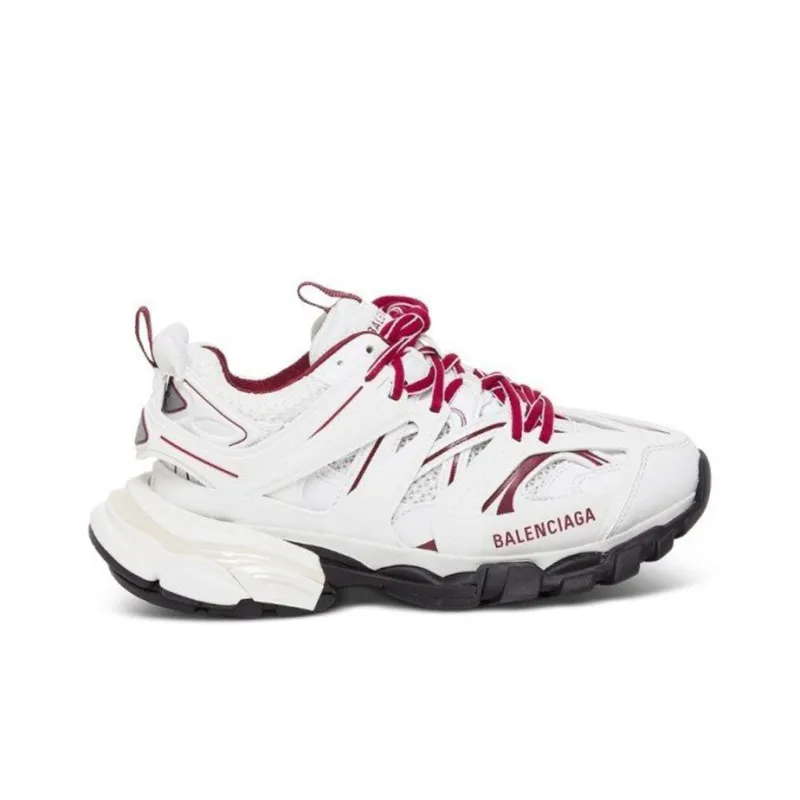 Balenciaga Track Sneaker 'White Red' Women's-1