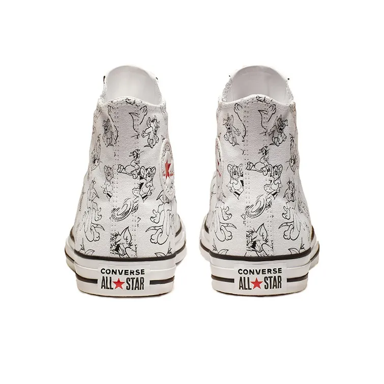 Converse Chuck Taylor All Star Hi Tom And Jerry White-3