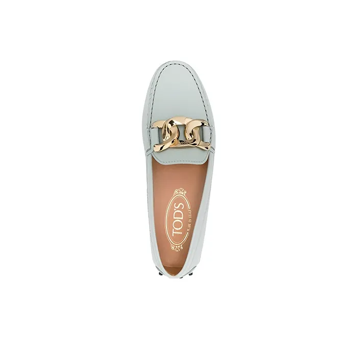 TOD'S Kate Chain detail Loafers-3