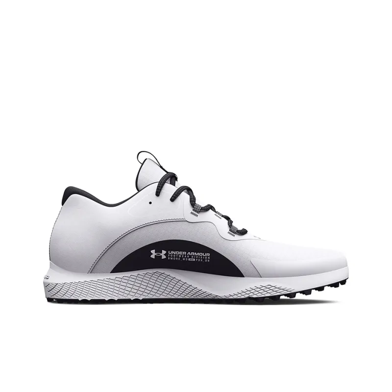 Under Armour Charged Draw 2 Spikeless Golf 'White Black'-1