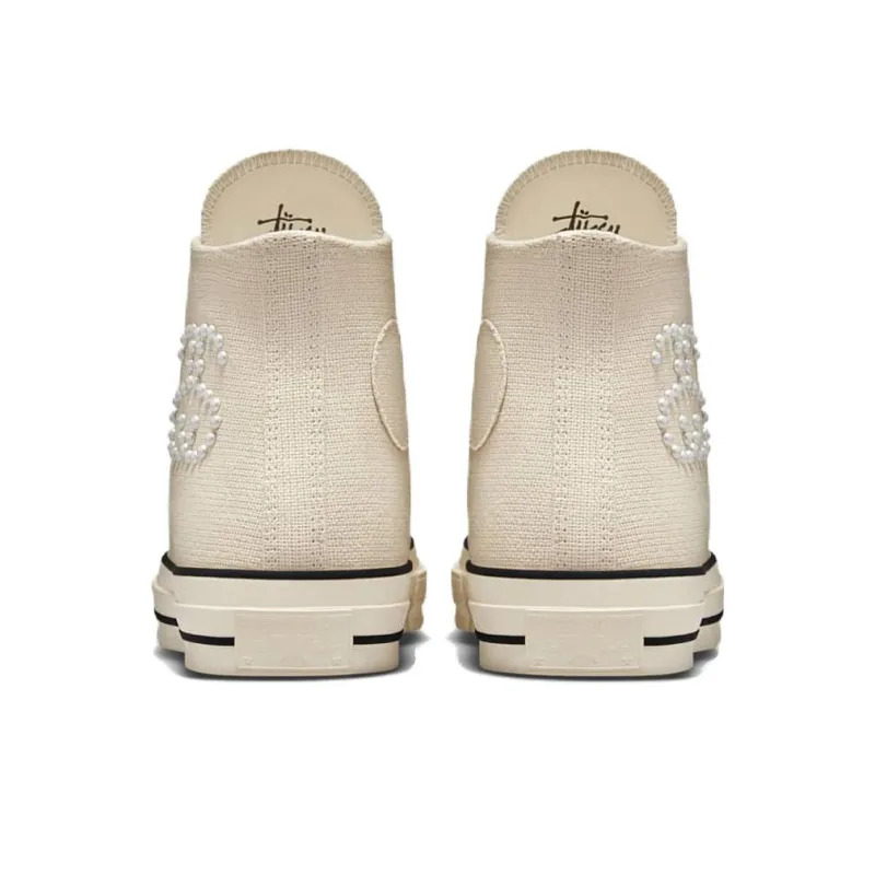 Converse Chuck Taylor All Star 70 Hi Stussy Fossil Pearl-4