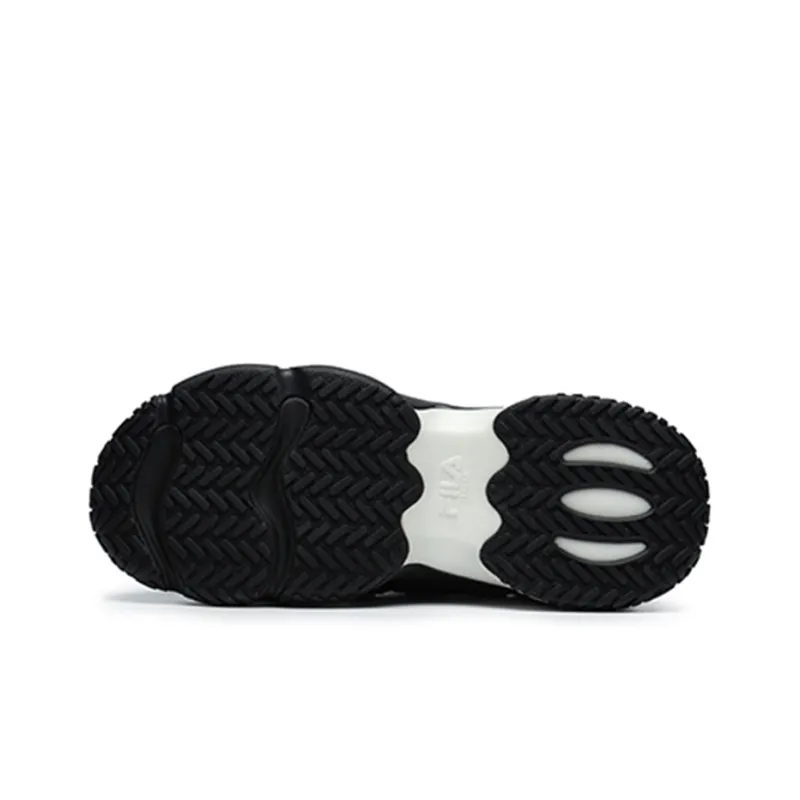 FILA FUSION Scud Shoes 'Black White'-4
