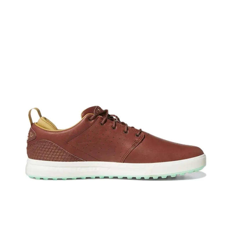 Adidas Flopshot Spikeless Golf Shoes Men Low-Top Brown-1