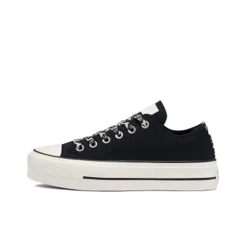 Converse Women's Chuck Taylor All Platform Low 'Black Leopard' Women's