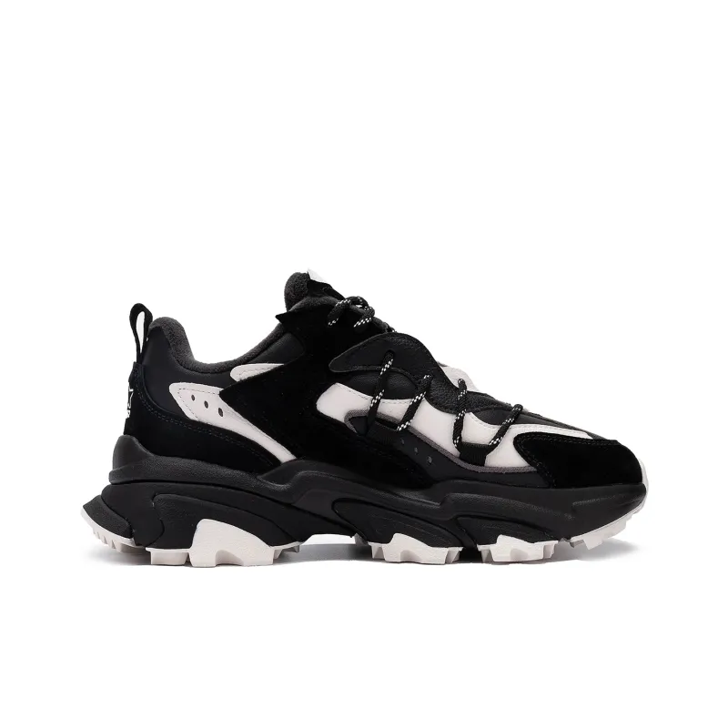 STARTER Shock Absorbers With Slip Resistant Features Low Top Chunky Sneakers Women's Black-1