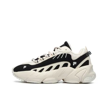 FILA ADE Cushioning Anti Slip And Wear Resistant Low Top Chunky Sneakers Women's Land Vermilion