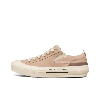 Skechers New Moon Low Top Canvas Shoes Brown Women's