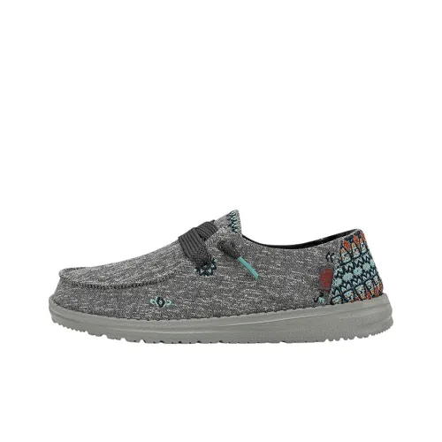 Heydude Women's Casual Shoes Women's Low-Top Tulip Grey