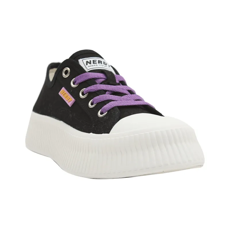 NERDY Slip Resistant Breathable Lightweight Low Top Canvas Shoes Unisex-2