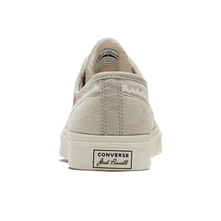 Converse Faux Fur Lined Leather Jack Purcell 'Pink/White'-4