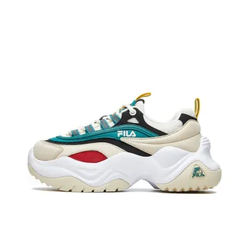FILA FUSION Fila Pose Ray Platform Chunky Sneaker White/Green Women's