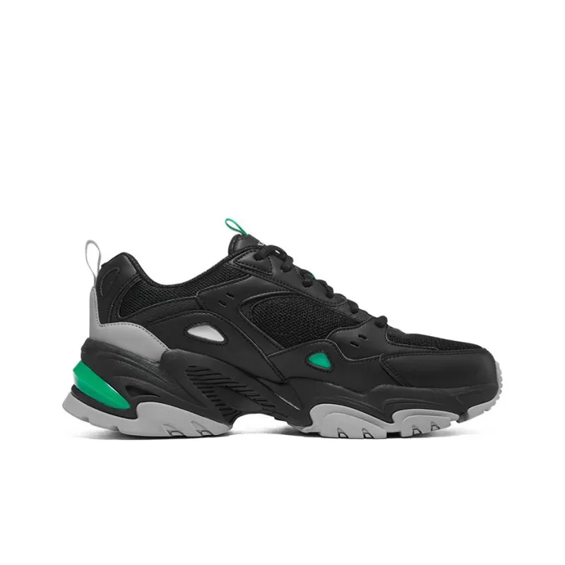 Skechers Stamina V2 'Black Charcoal Green'-1
