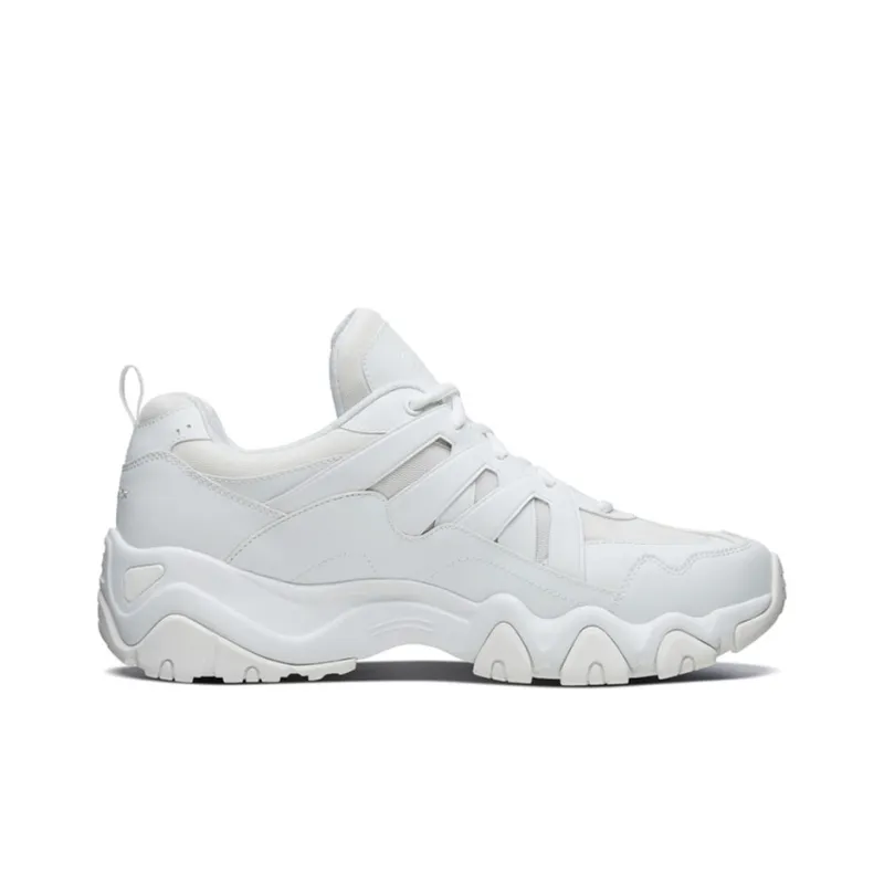 Skechers D Lites 2.0 Monster Sweetheart Dad Shoes White-1