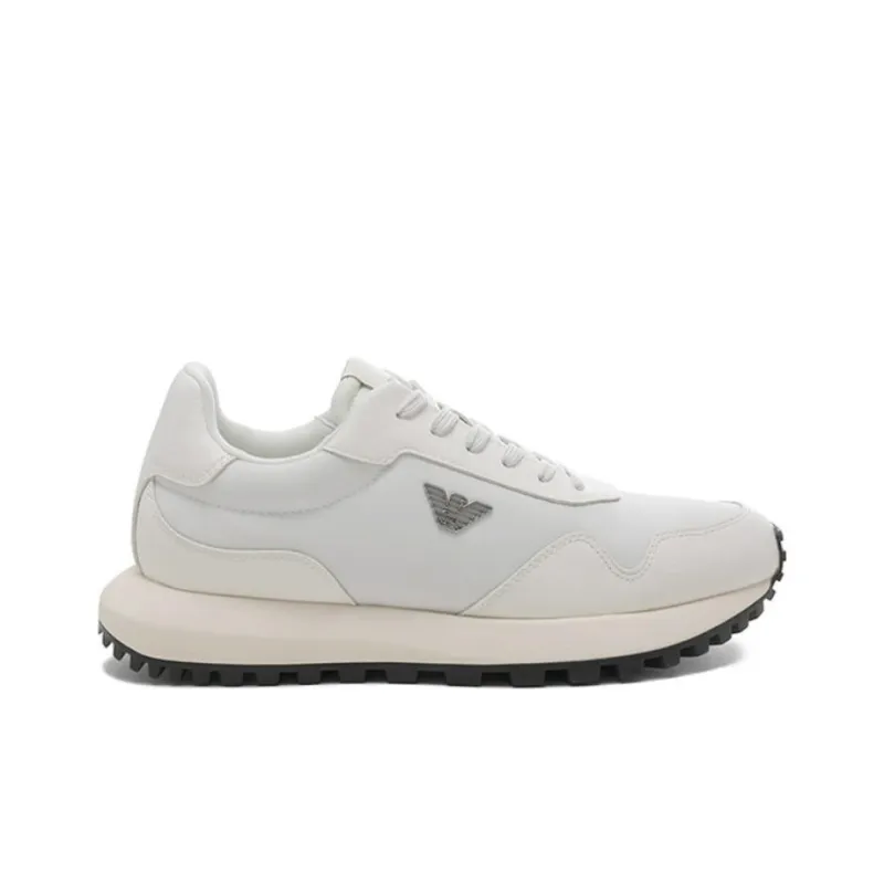 EMPORIO ARMANI Sustainability Values Lace Up Sneakers-1