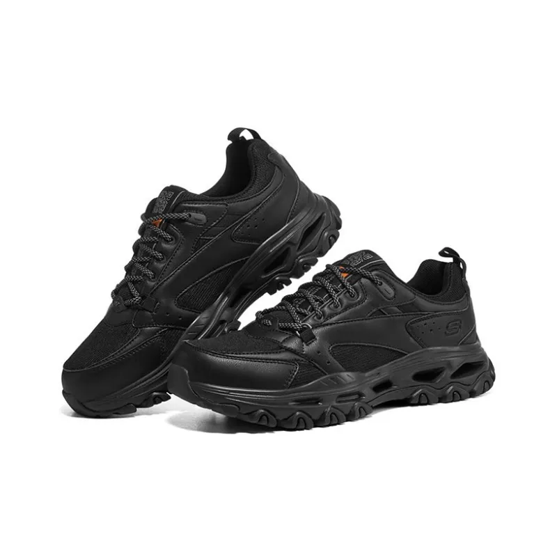 Skechers Catapult Cushioned Anti Slip And Wear Resistant Lightweight Low Top Chunky Sneakers Men's All Black-2