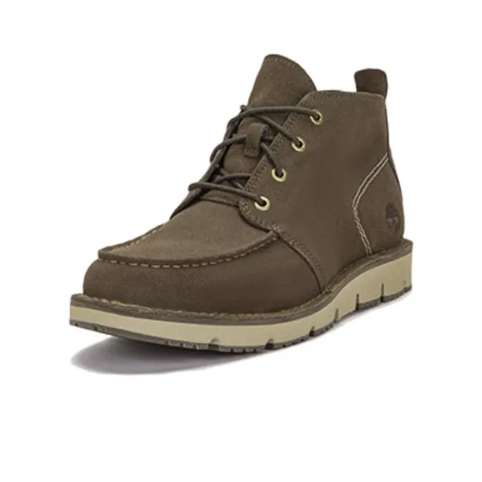 Timberland Westmore Moc Toe Chukka Boot 'Olive Green Nubuck'-3