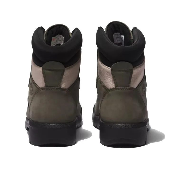 Timberland Field Boots Waterproof And Wear resistant Crew Outdoor Boots Dark Green-3